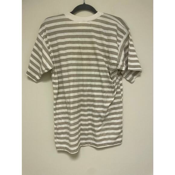 Vtg 90s Australia Koala Striped Shirt M Animal Wildlife Art Beach Surf Skate - Picture 2 of 3